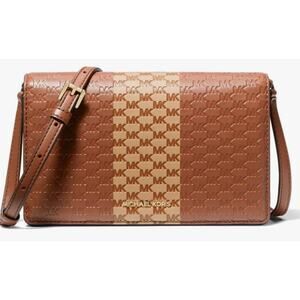 Michael Kors Jet Set Medium Flap Crossbody Bag Camel Handbag